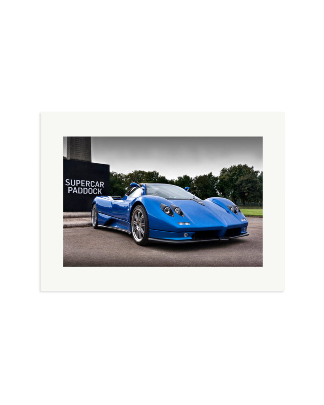 Pagani Zonda S Print Only / XL