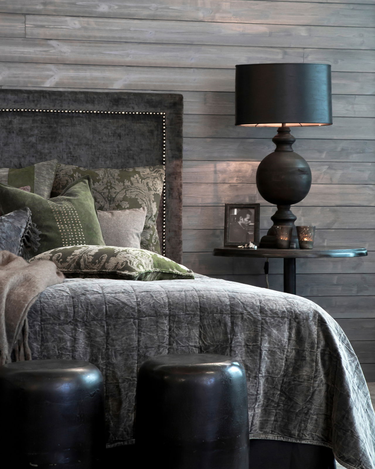 Lazio bordslampa svart