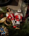 Herbert Nutcracker Christmas Decoration 4-pack