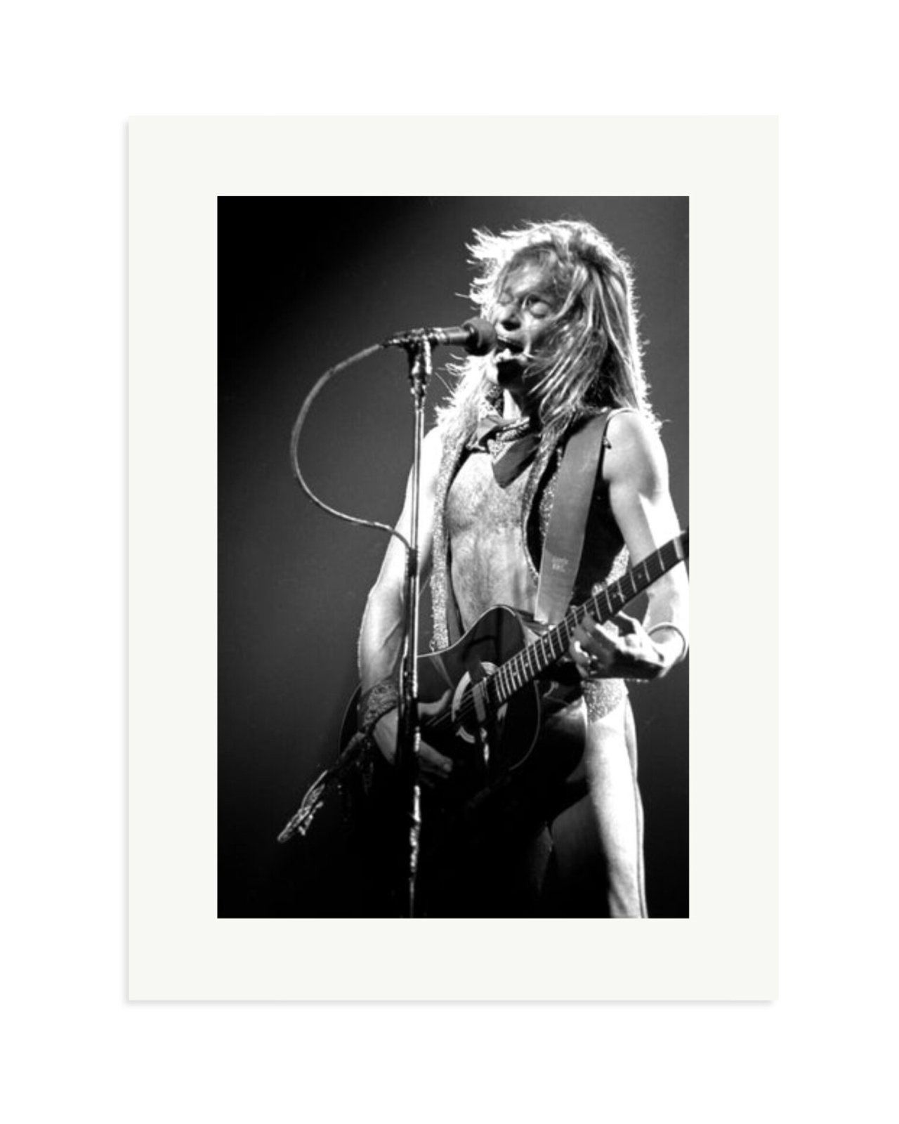 David Lee Roth of Van Halen 1981 Print Only / XL