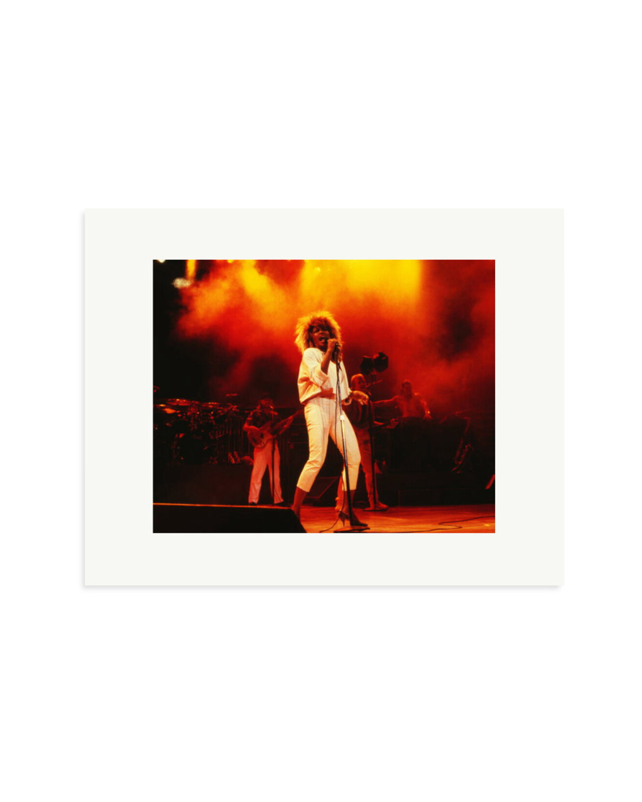 Tina Turner on Stage Print Only / Small