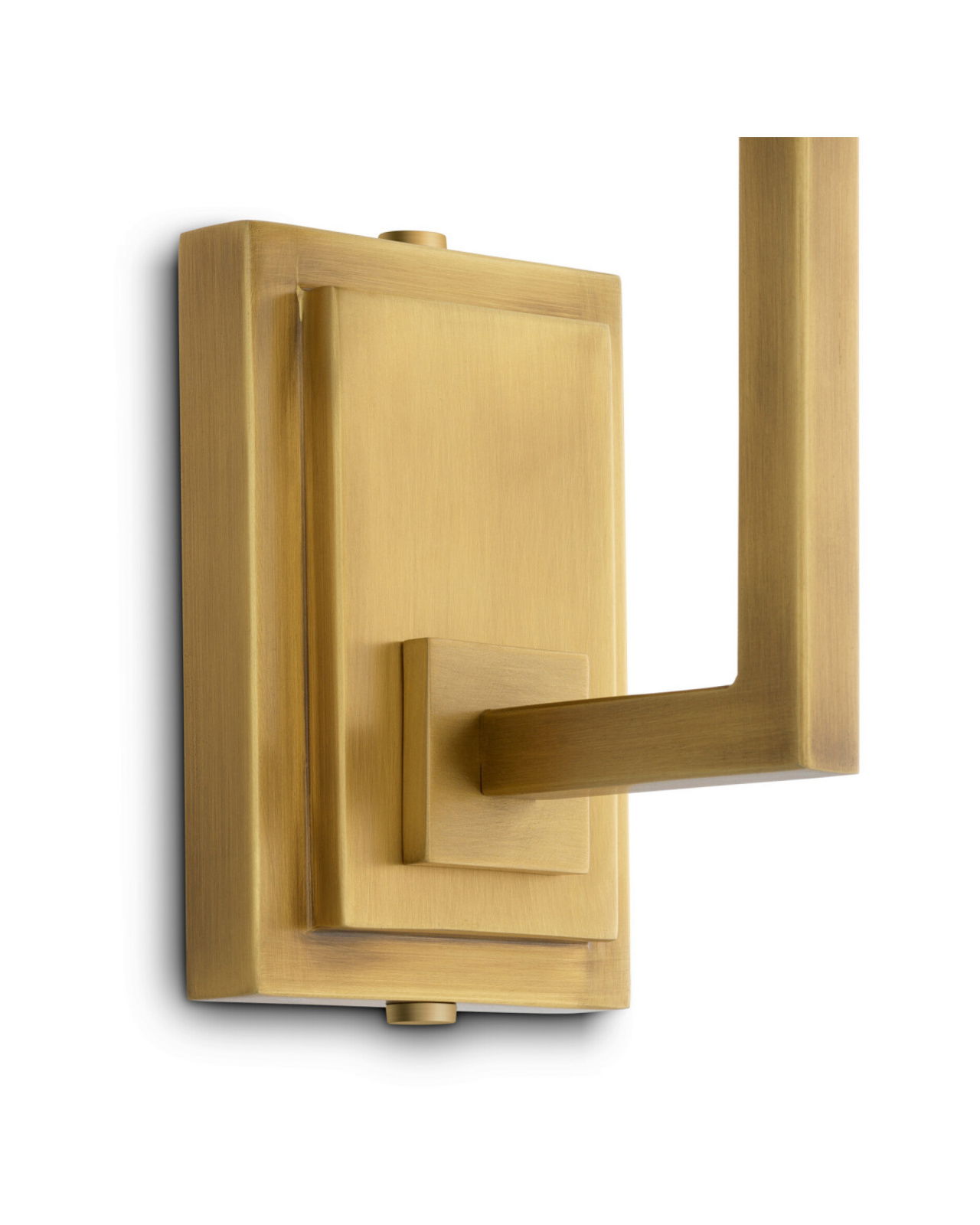 Persephone wandlamp antiek messing