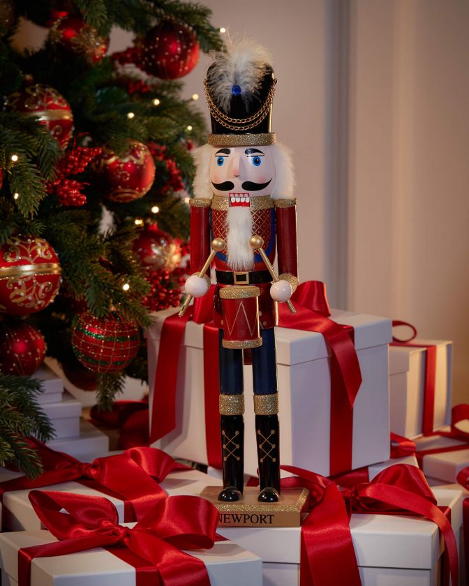 Lincoln Nutcracker Red/Blue 50cm