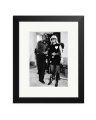 Sylvie Vartan at Yves Saint Laurent Black / Small