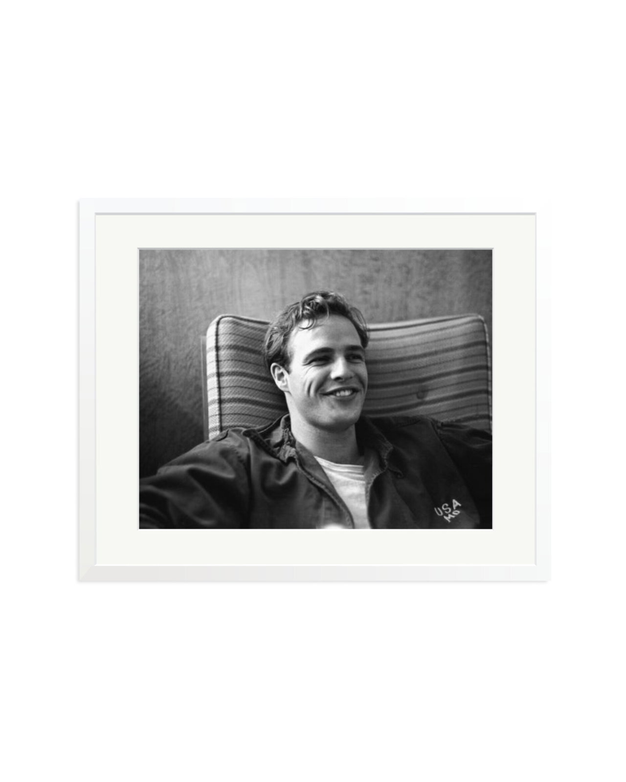 Marlon Brando on Set of 'The Men' White / XL