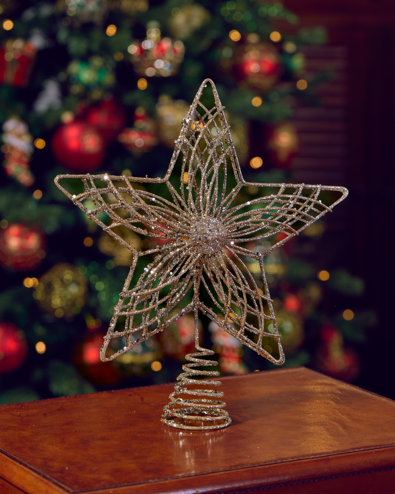 Christina tree-top star, champagne