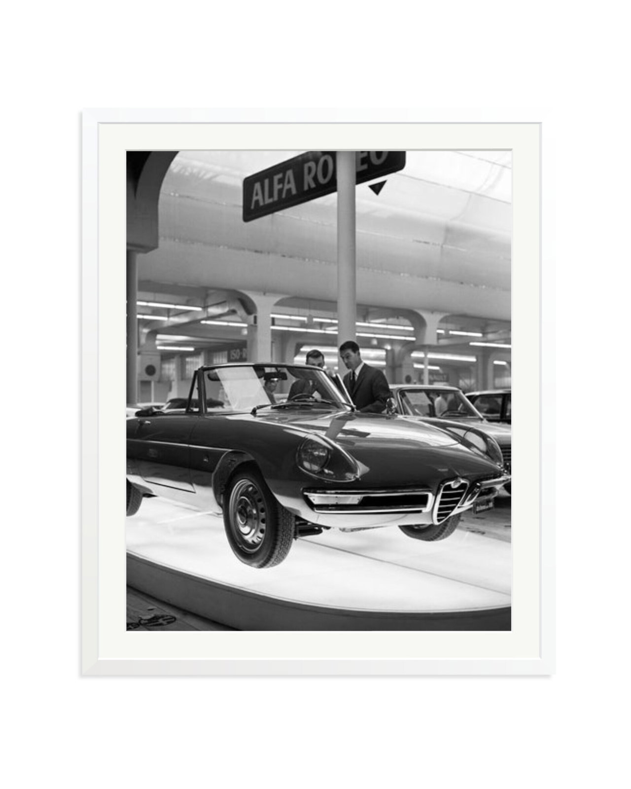 Alfa Romeo Spider 1600 White / XXL