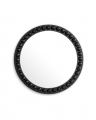 Kenton ronde spiegel zwart