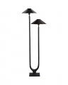 Twin gulvlampe antikk bronse