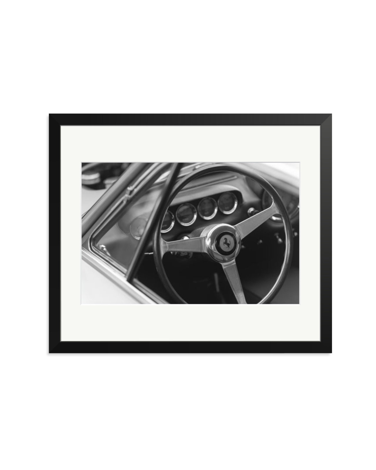 1963 Ferrari 250 Black / Large