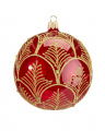 Lux Myrtle Bauble Red Transparent