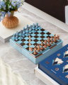Classic Art Of Chess Mirror light blue/copper