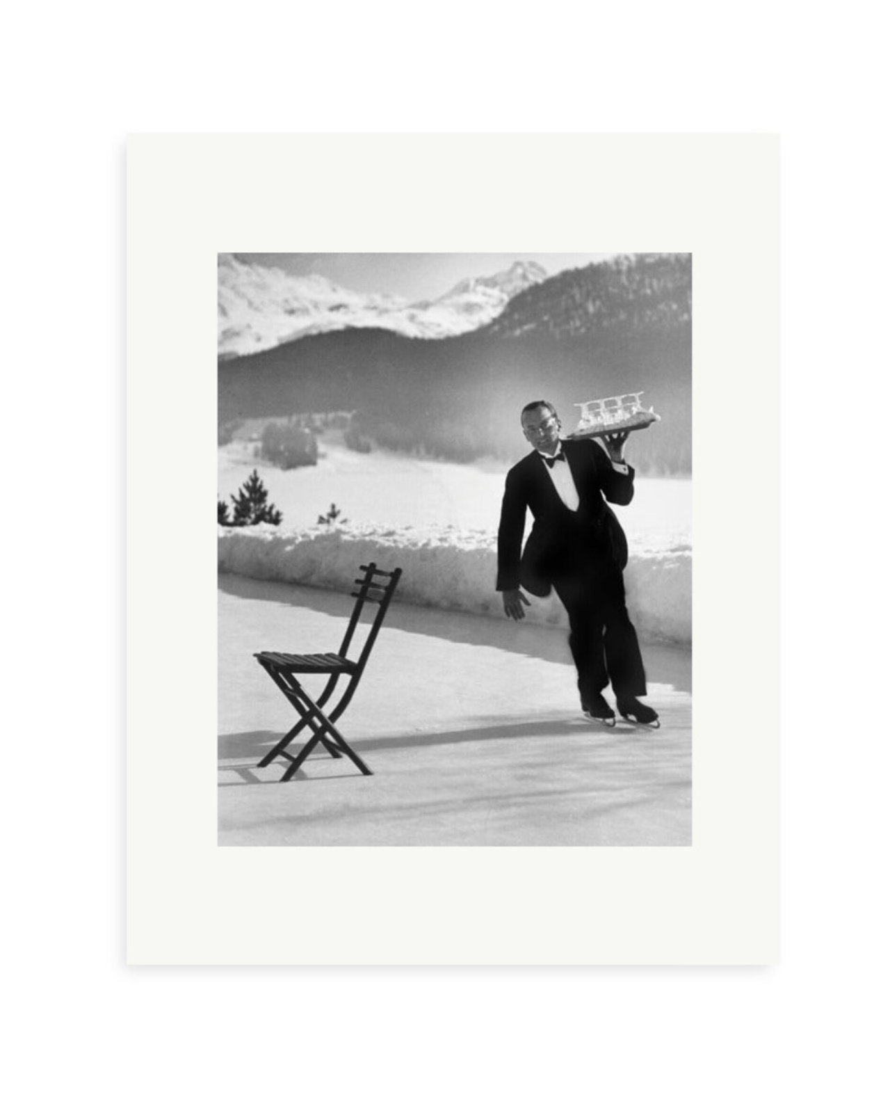 The Waiter's Practice Print Only / Small