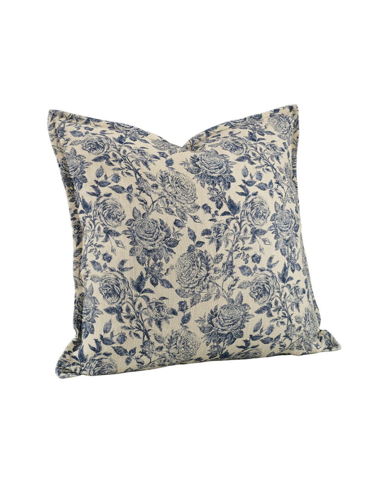 Rosario indigo cushion cover