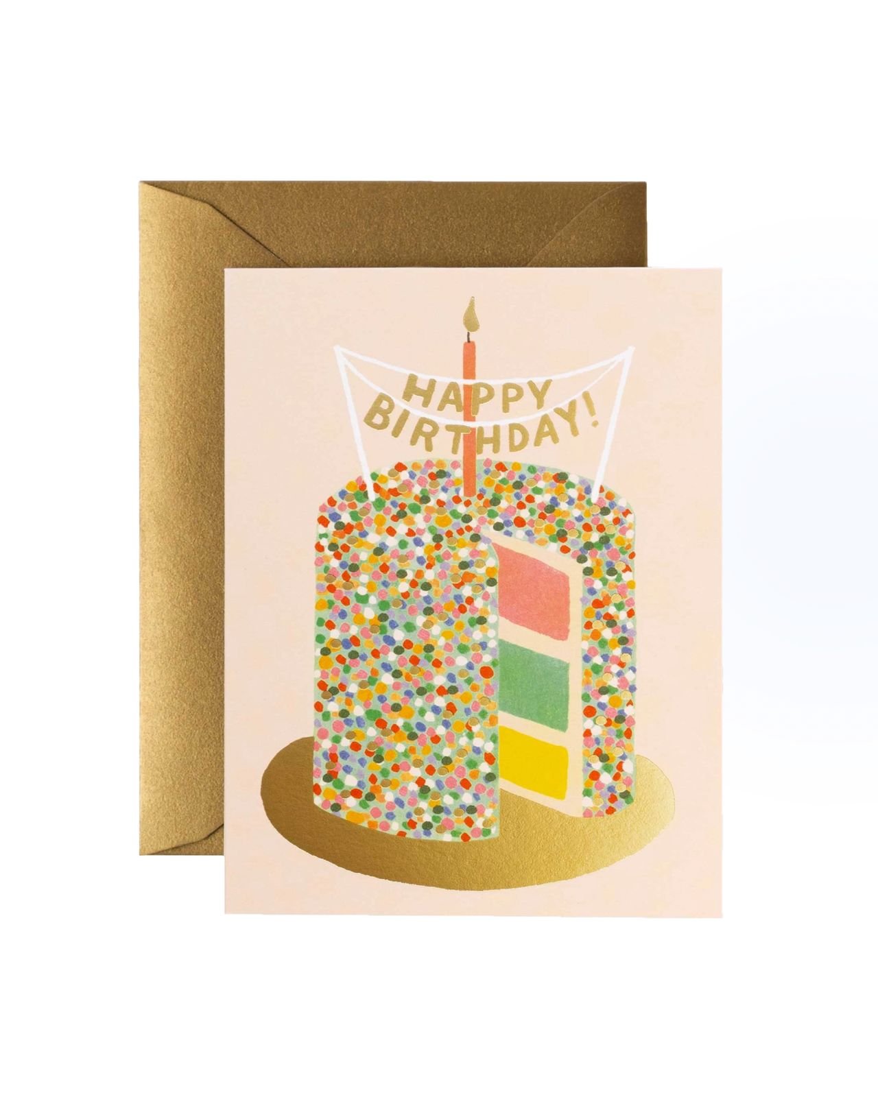 Layer Cake Birthday card
