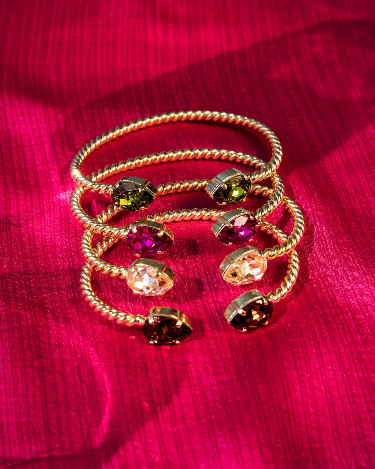 Mini Drop armband silk