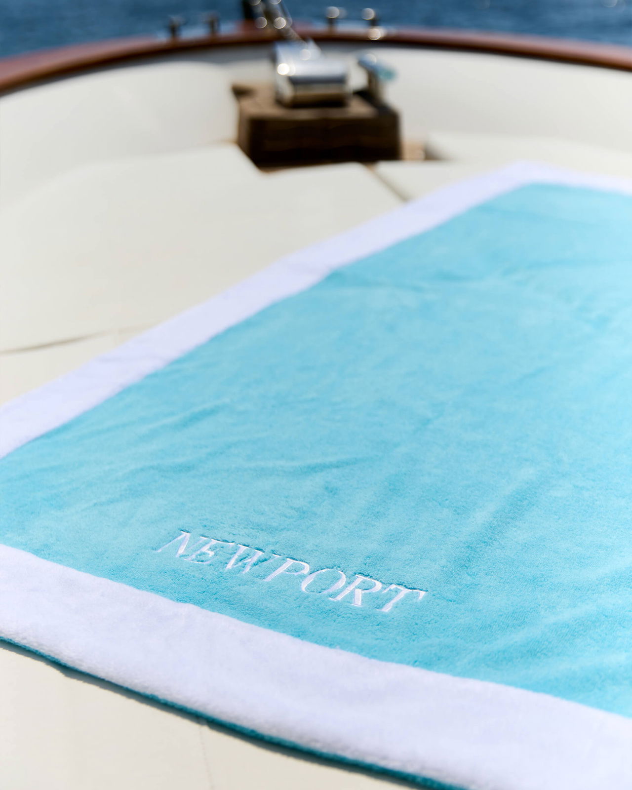 Amalfi strandhandduk aqua