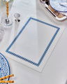 Regatta Placemat White/Blue