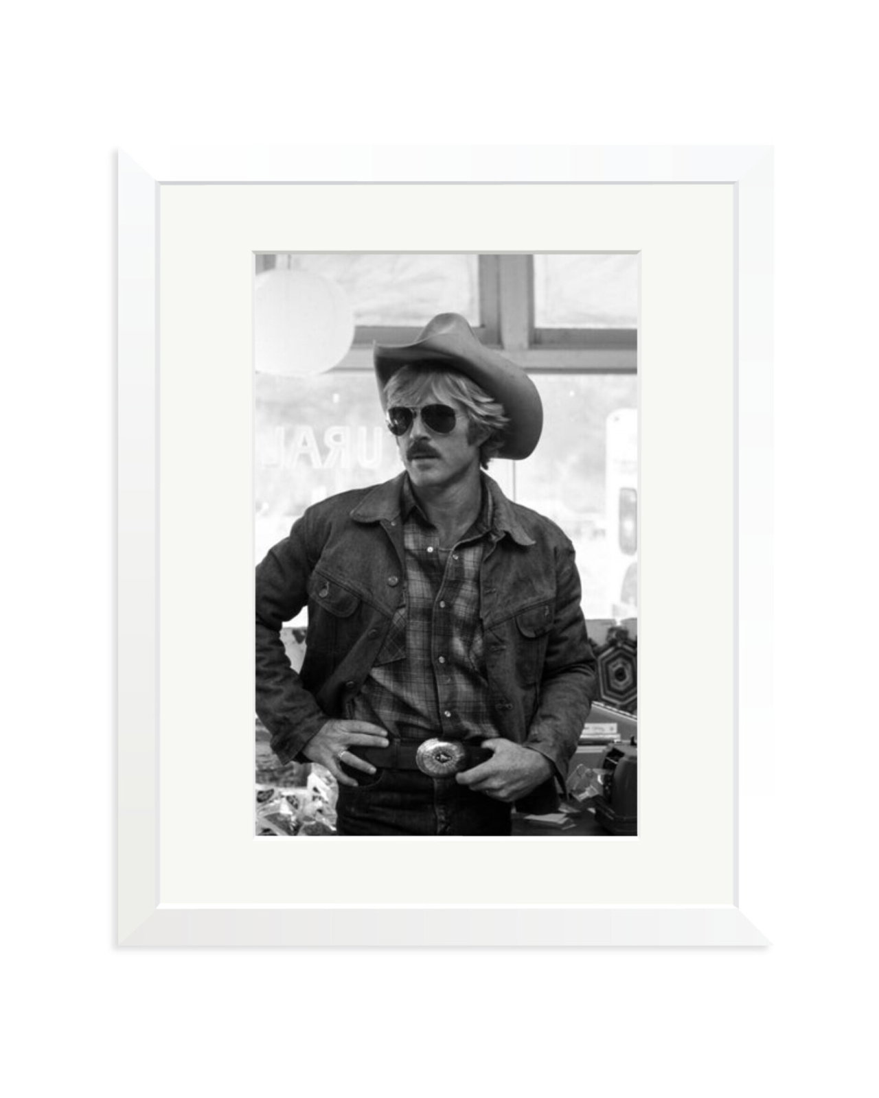 Redford in 'The Electric Horseman' White / Medium