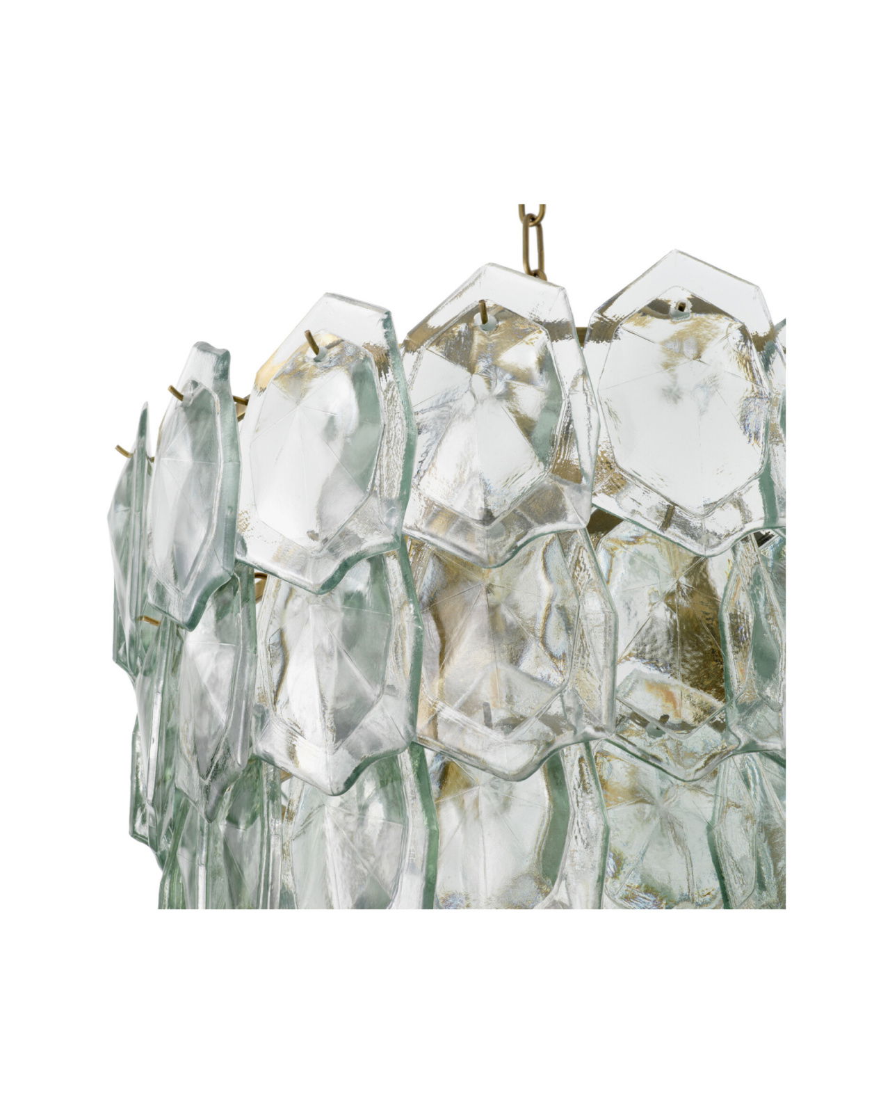 Elias Chandelier Vintage Brass