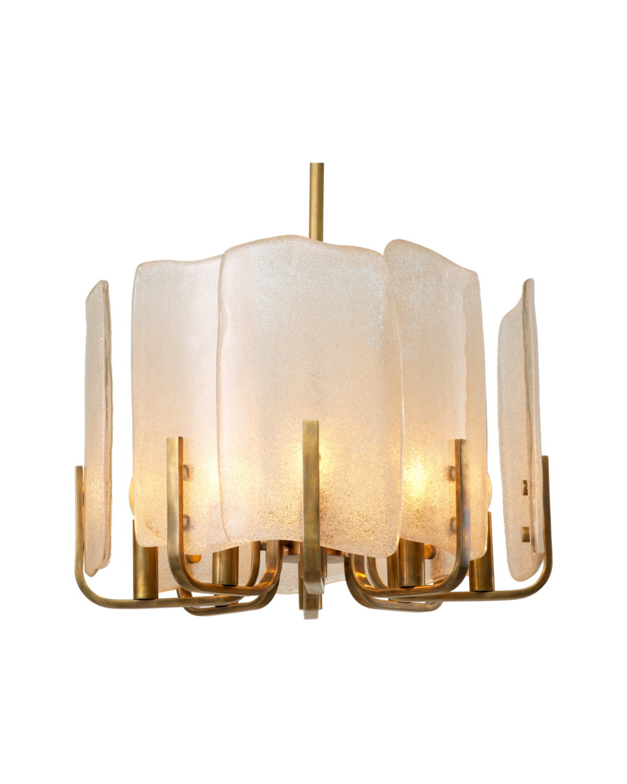 Serrano takkrona vintage mässing