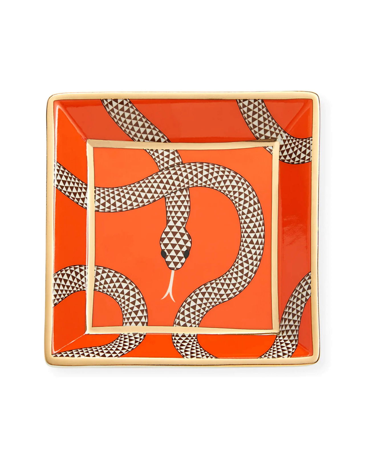 Eden Square Tray Orange