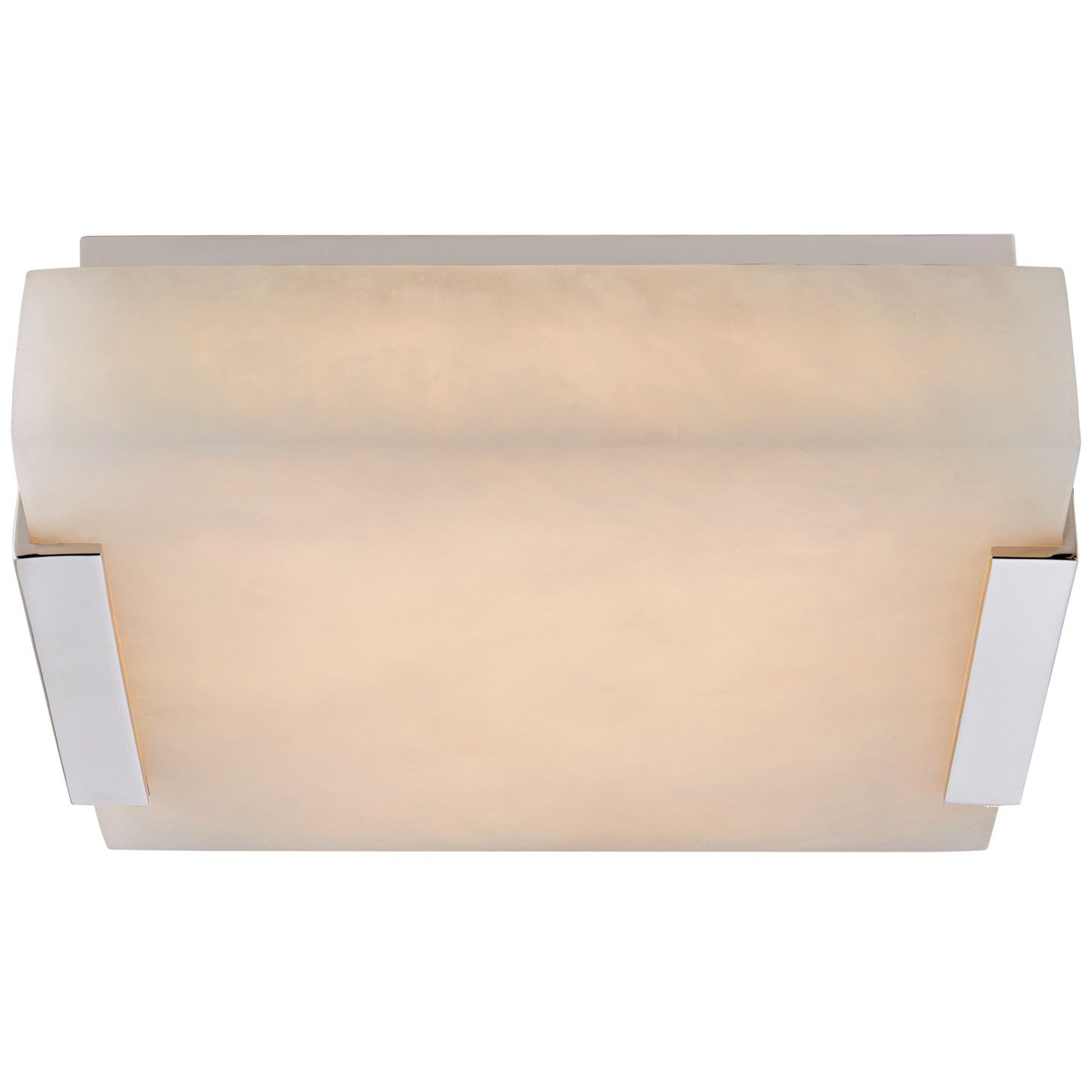 Covet Small Flush Mount Polished Nickel