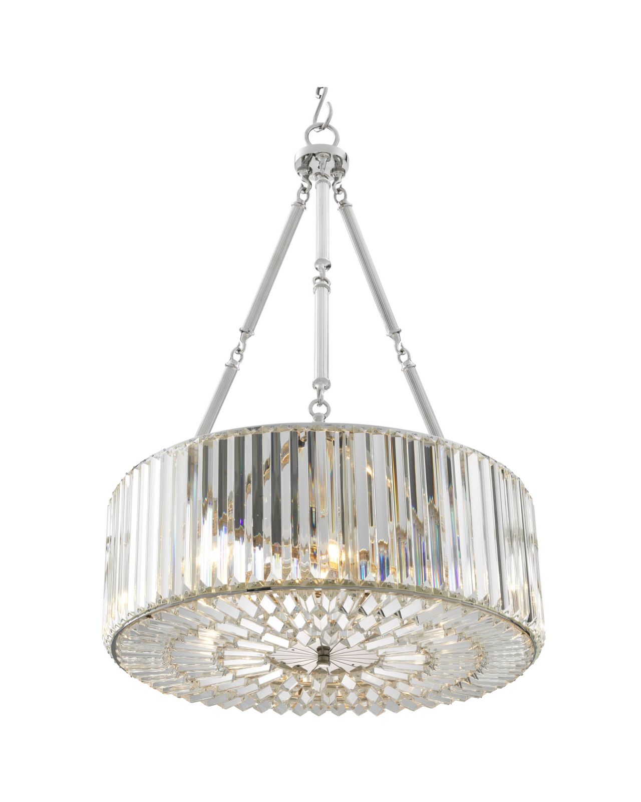 Infinity Chandelier Nickel