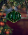 Myrtle Green Christmas Baubles 3-Pack