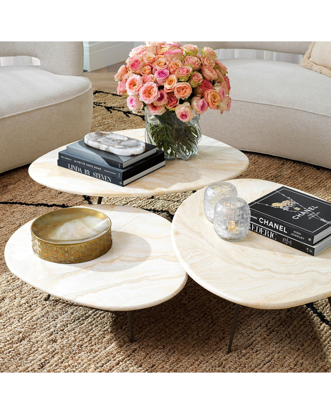 Portofino Couchtisch Onyx