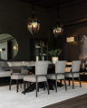 Timeless Drop Ceiling Lamp Black S