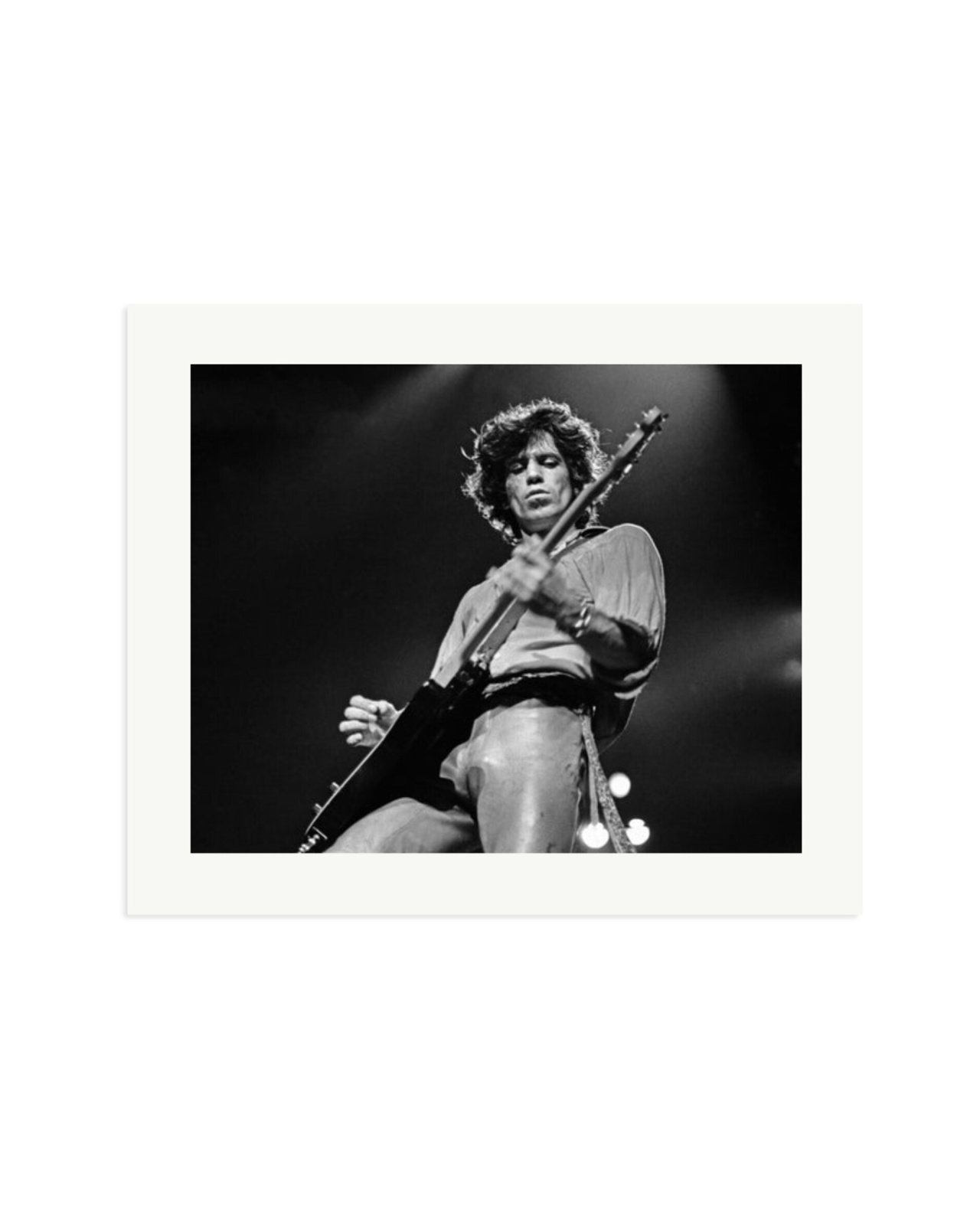Keith Richards Live, 1978 Print Only / Large