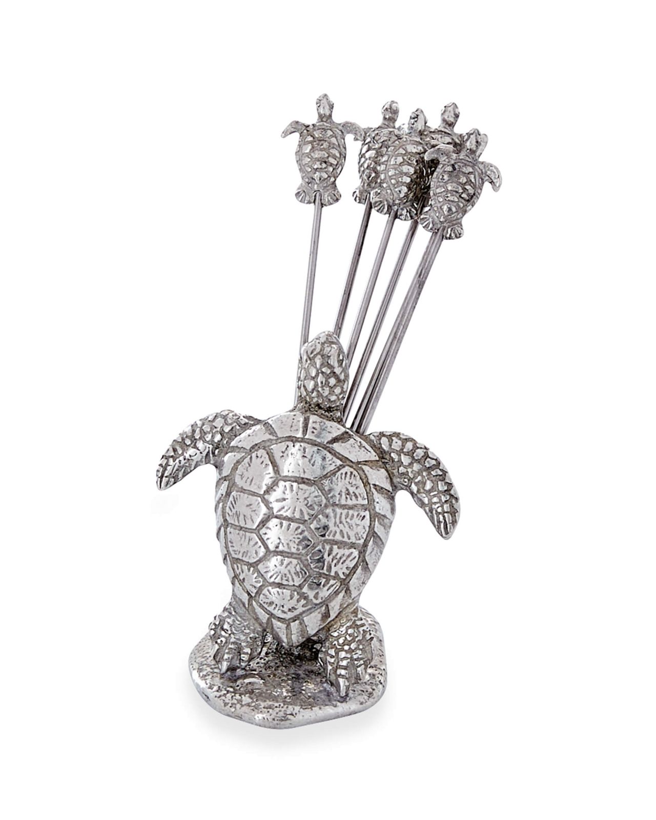 Sköldpadda cocktailpinnar tenn