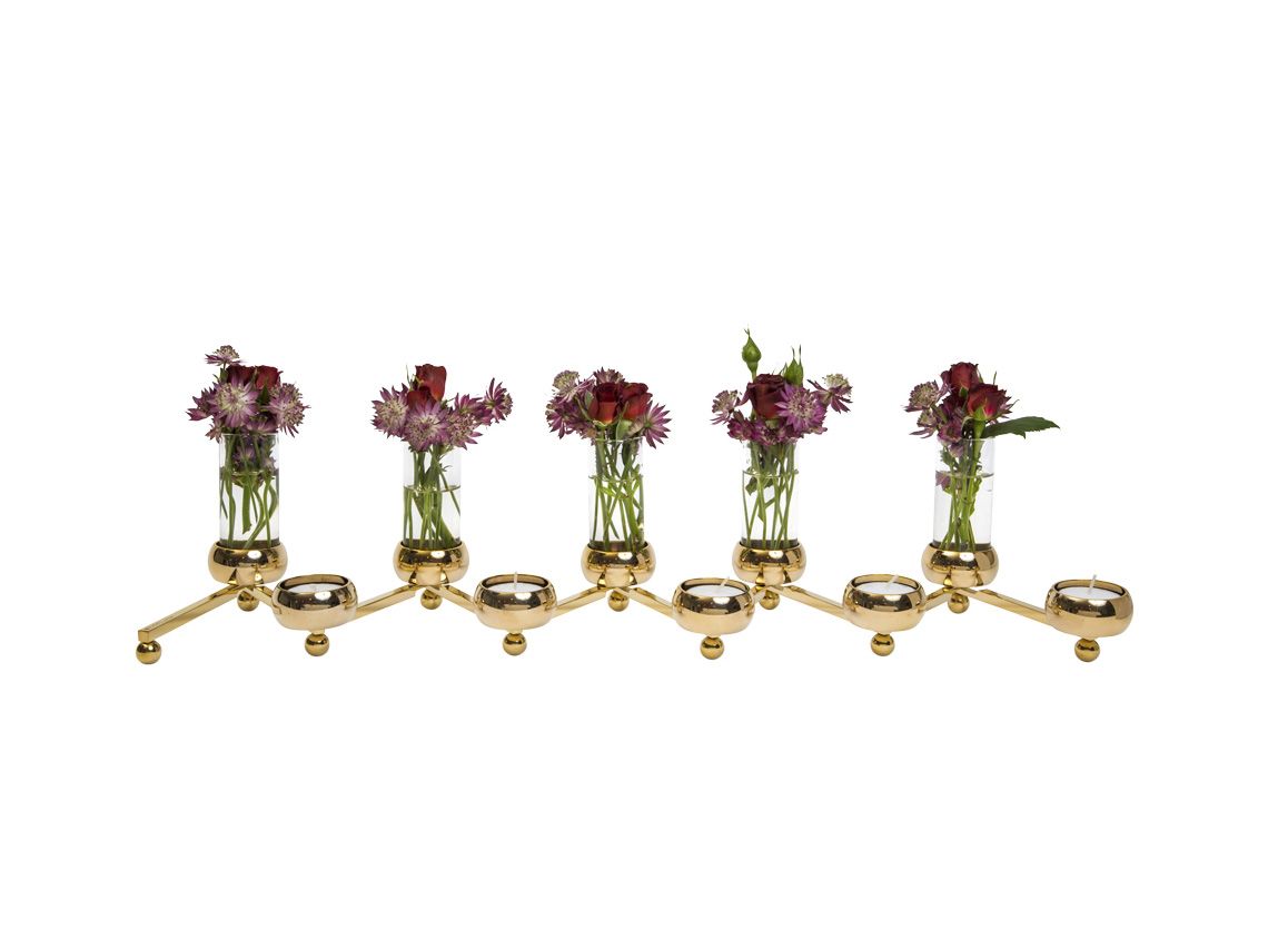 Constella ljusstake mässing