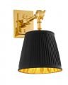 Wentworth Wall Lamp, brass / black