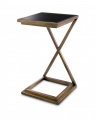 Cross Side Table Vintage Brass