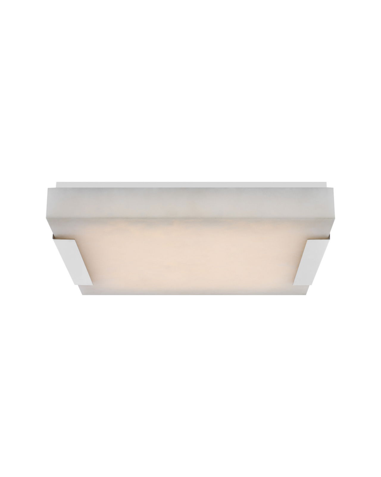 Covet Large Flush Mount Nickel