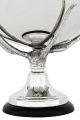 Bowl Barford on base nickel finish