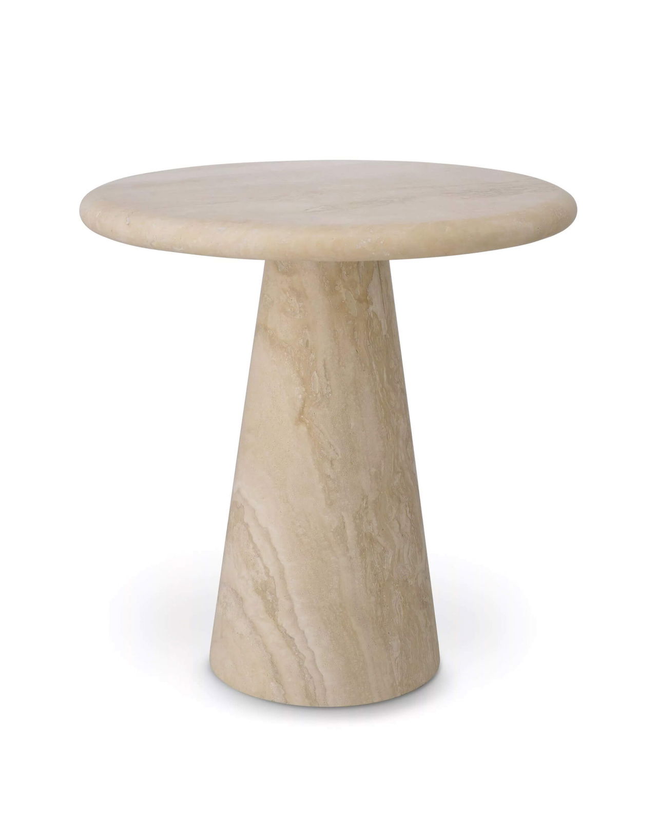 Adriana Side Table Travertine