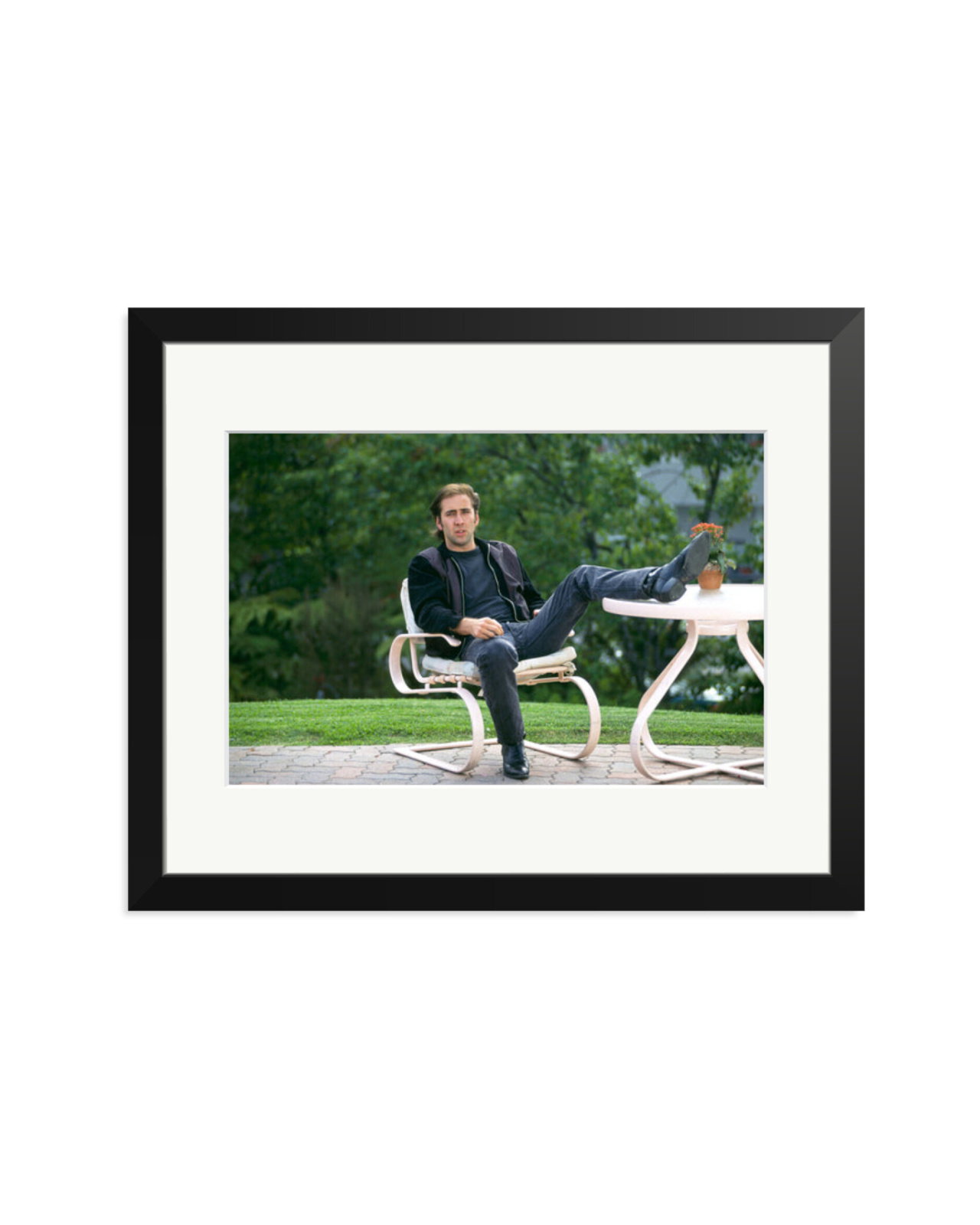 Nicholas Cage at the Westwood Marquis Hotel Black / Medium