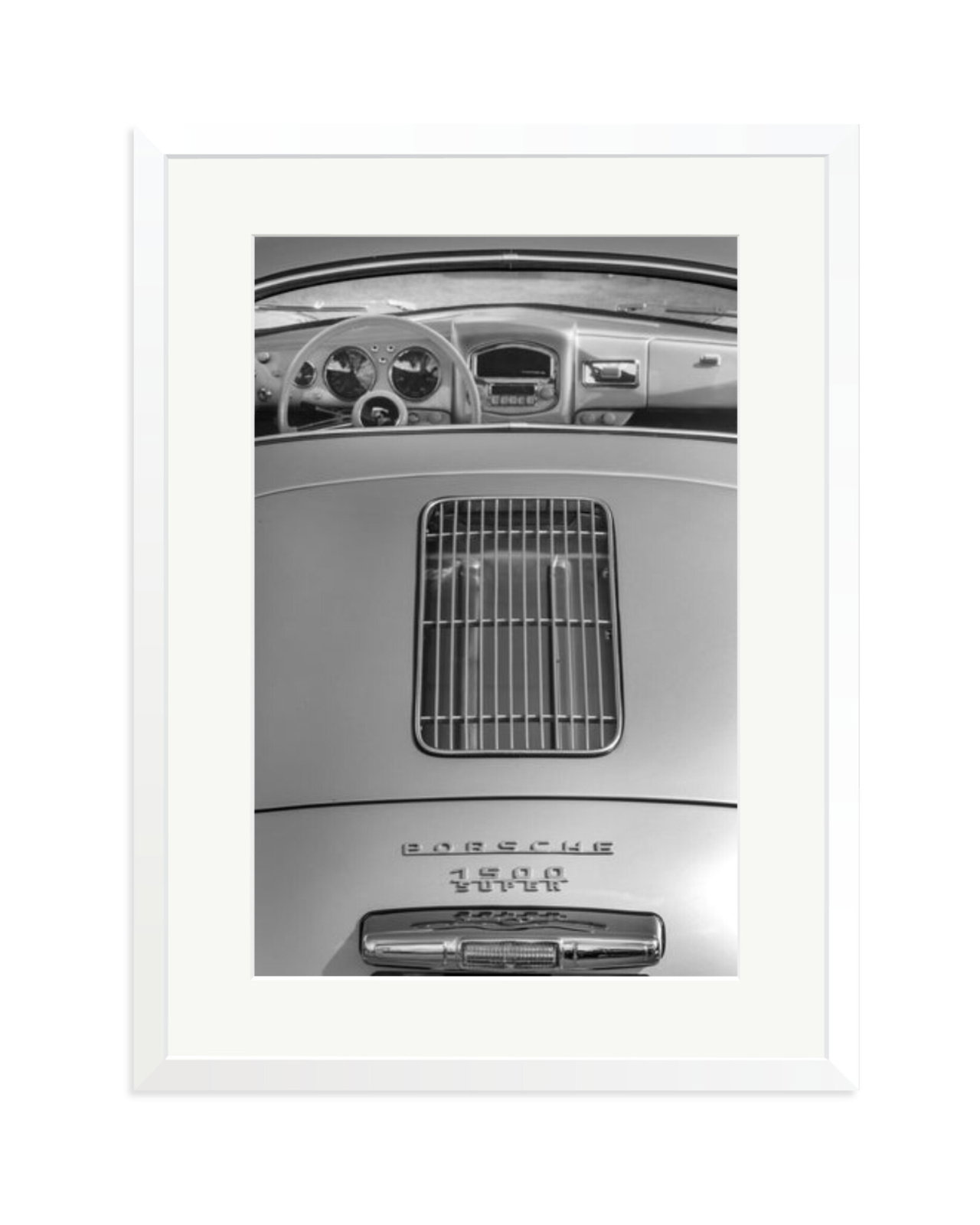 1955 Porsche 356 White / XL