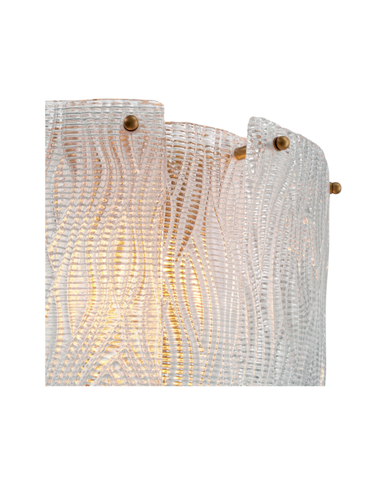 Asinara vägglampa glas