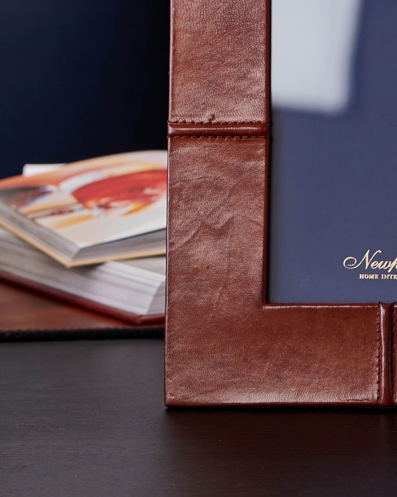 Kensington fotoram läder