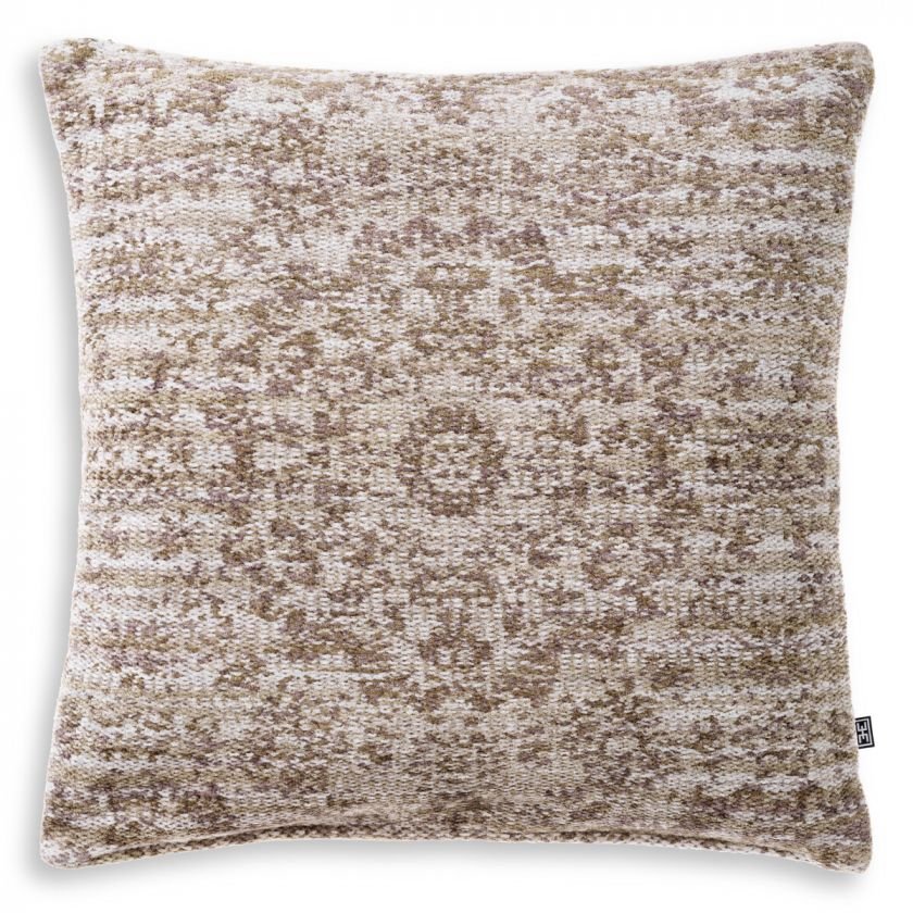 Serene cushion silver/brown