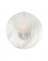 Loire Sconce Polished Nickel/White Glass