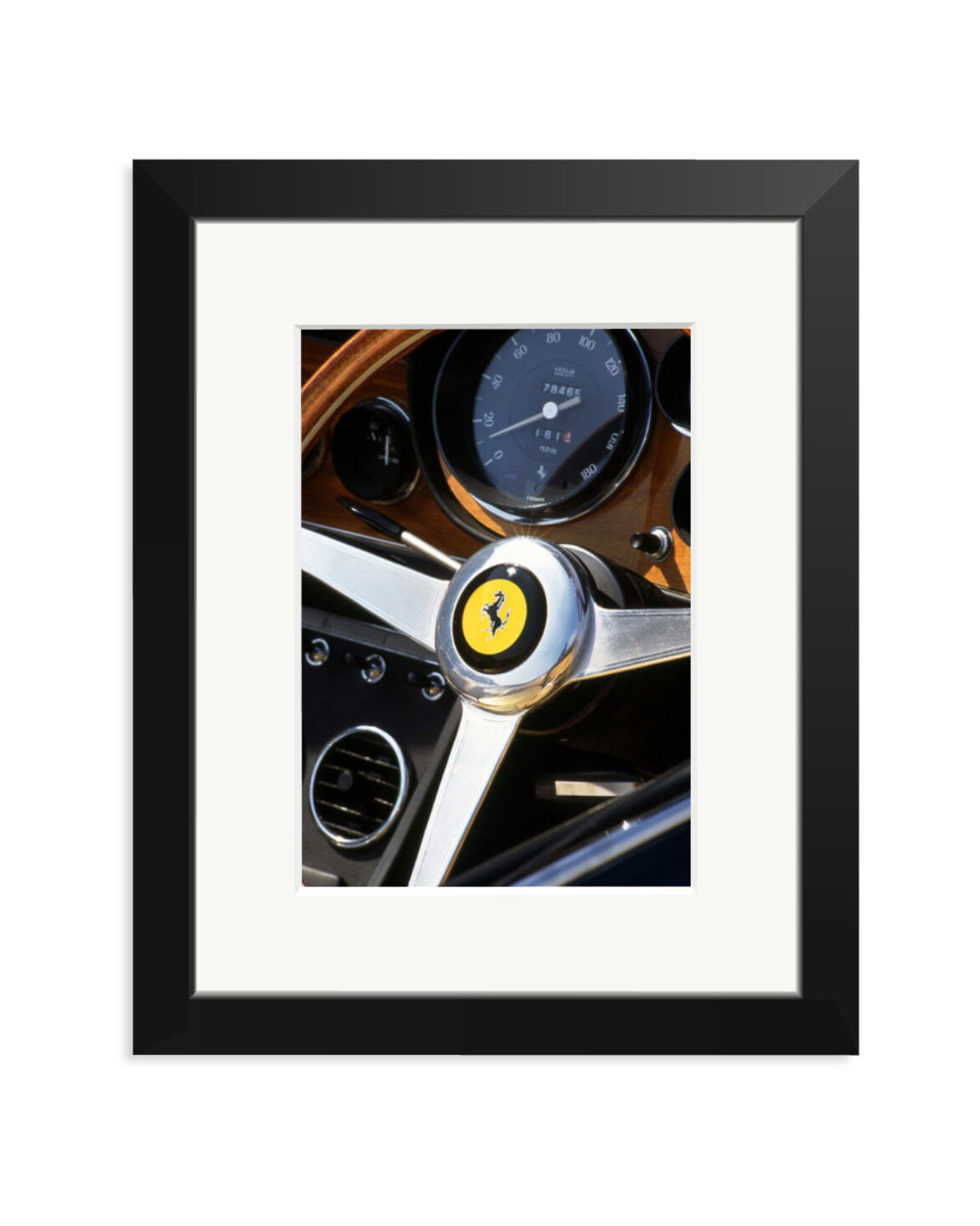 Ferrari Dashboard Black / Small