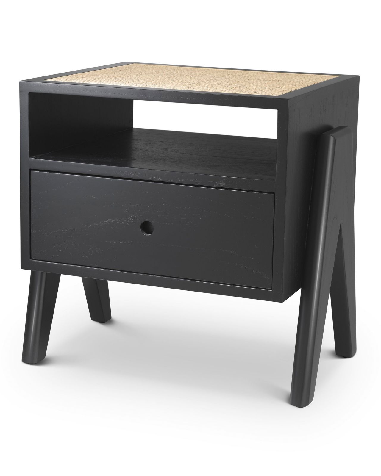 Latour bedside table black