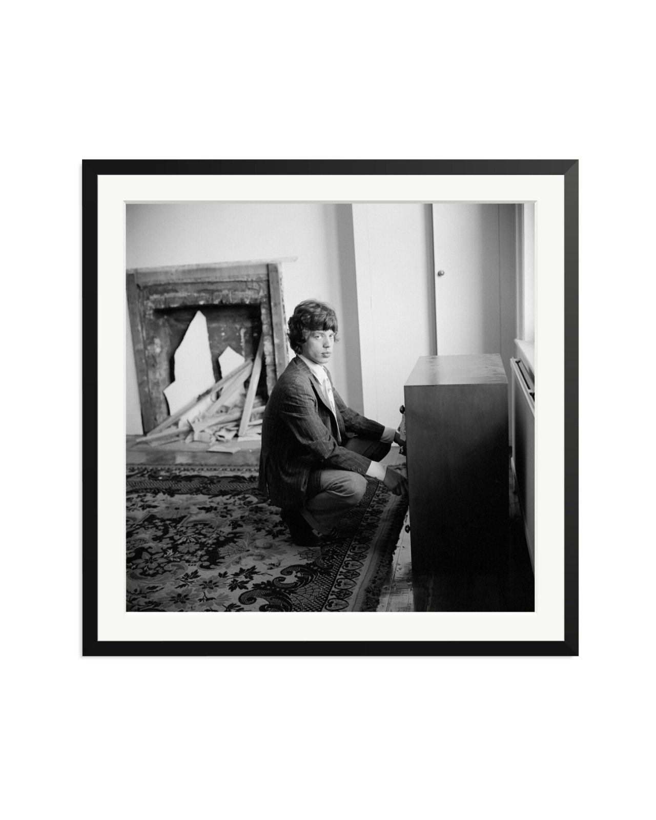 Mick Jagger at Home, 1966 Black / XXL