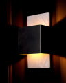 Mantova wandlamp zwart