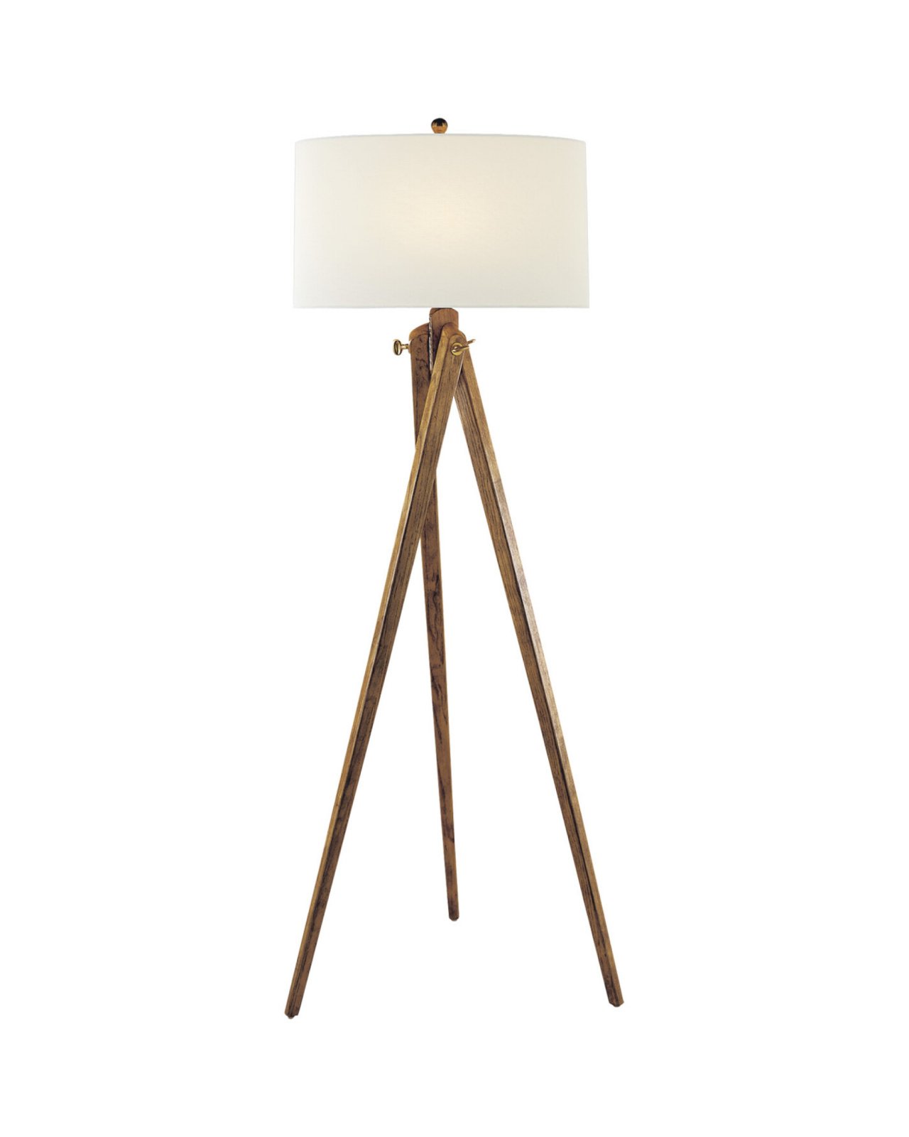 Tripod Floor Lamp French Wax/Linen